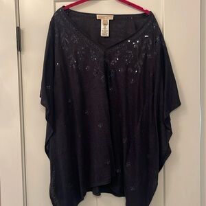 MICHAEL KORS sequin sweater short sleeve